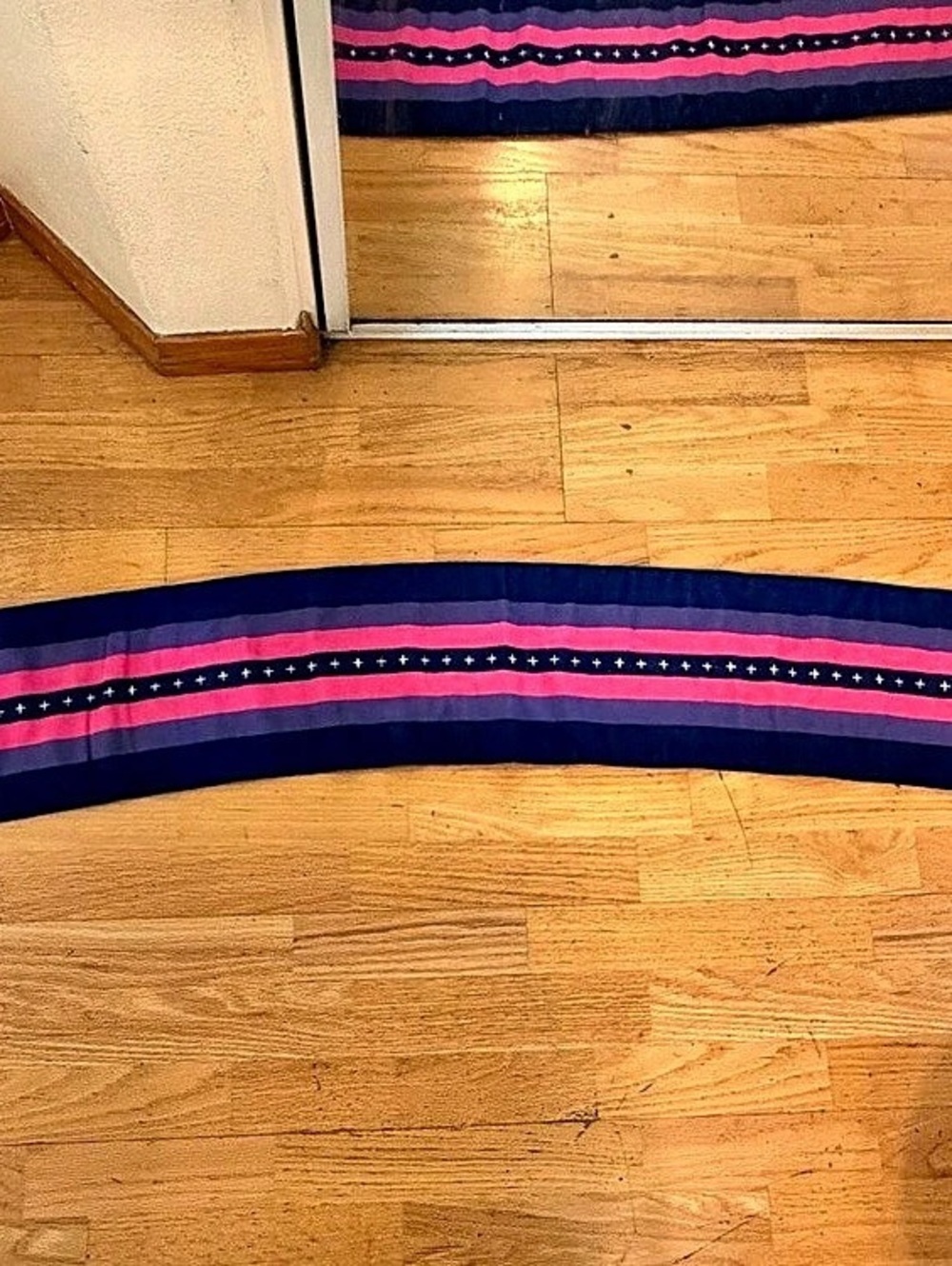Mega 64 Scarves Scarf Blue/Pink Official